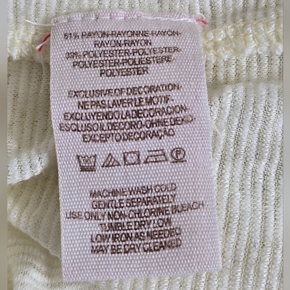 Free People Romantics Pretty Pretty Lace Long Sleeve Top Bloussize size XS - Picture 9 of 16